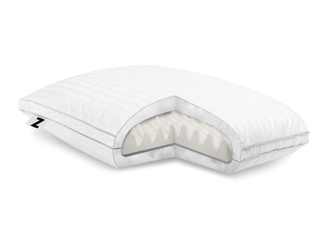 Convolution White King Pillow - Ornate Home