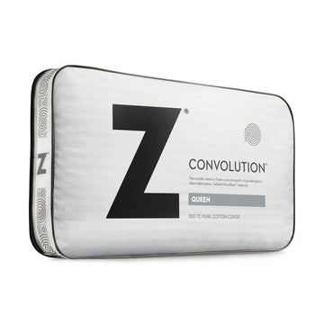 Convolution White King Pillow - Ornate Home