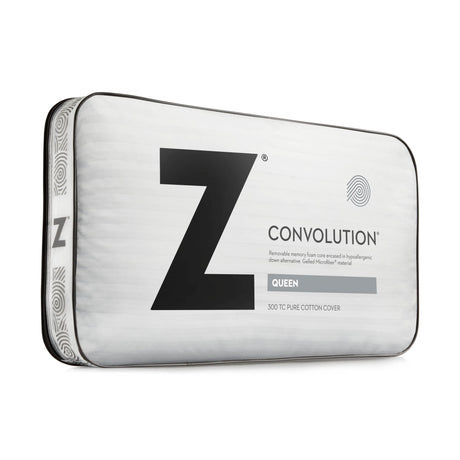 Convolution® White King Pillow - Ornate Home