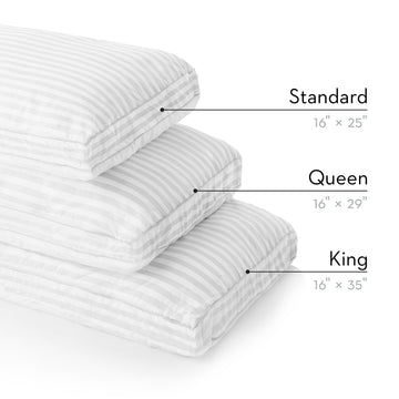 Convolution White King Pillow - Ornate Home