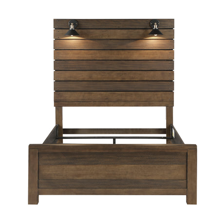 Conway Brown Queen Bed - Ornate Home