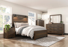 Conway Brown Queen Bed - Ornate Home