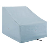 Conway Gray Outdoor Patio Furniture Cover - 36.5x36.5" - Ornate Home