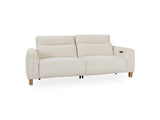 Conway Ivory 2 Piece Power Reclining Sofa - Ornate Home
