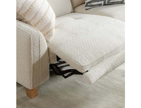 Conway Ivory 2 Piece Power Reclining Sofa - Ornate Home