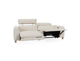 Conway Ivory 2 Piece Power Reclining Sofa - Ornate Home