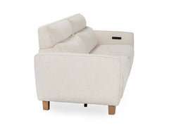 Conway Ivory 2 Piece Power Reclining Sofa - Ornate Home
