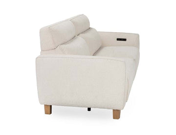 Conway Ivory 2 Piece Power Reclining Sofa - Ornate Home