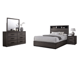 Conwy Gray 4 Pc. Queen Bedroom Set - Ornate Home