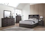 Conwy Gray 5 Pc. Queen Bedroom Set w/ Chest - Ornate Home