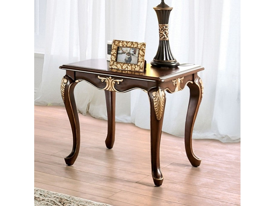 Cookshire Rich Tobacco End Table - Ornate Home