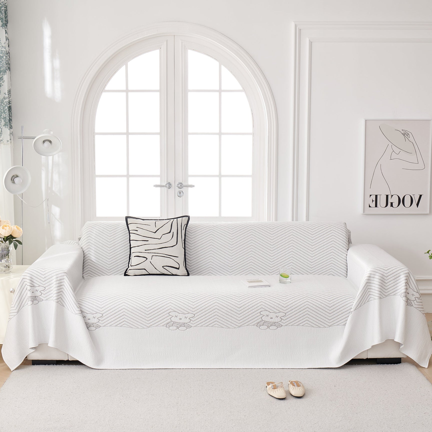 Cool Summer Blanket for Couches Soft Comfy Lightweight Cooling Sofa Blankets Cover - Ornate Home
