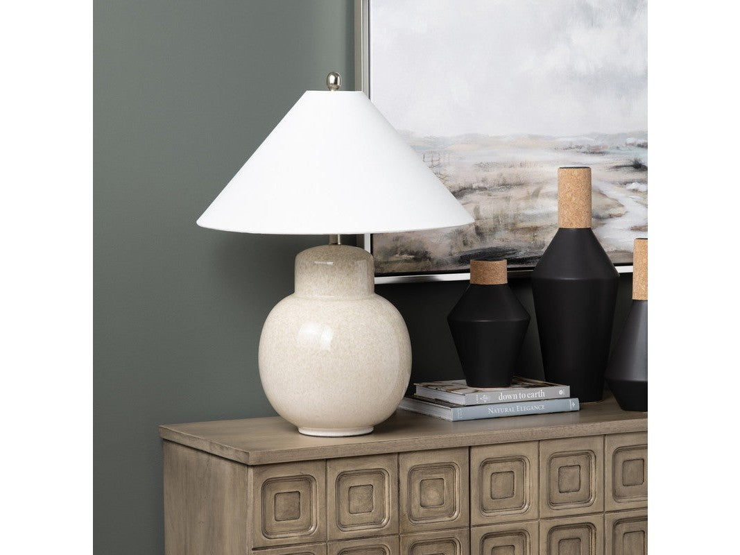 Coolie Tan Table Lamp - Ornate Home