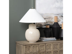 Coolie Tan Table Lamp - Ornate Home