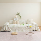 Cooling Botanical Jacquard Couch Cover Decorative Furniture Cover for Loveseat & Sofas - Ornate Home