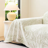 Cooling Botanical Jacquard Couch Cover Decorative Furniture Cover for Loveseat & Sofas - Ornate Home