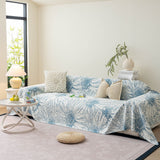 Cooling Botanical Jacquard Couch Cover Decorative Furniture Cover for Loveseat & Sofas - Ornate Home