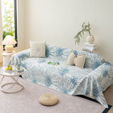 Cooling Botanical Jacquard Couch Cover Decorative Furniture Cover for Loveseat & Sofas - Ornate Home