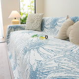 Cooling Botanical Jacquard Couch Cover Decorative Furniture Cover for Loveseat & Sofas - Ornate Home