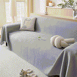 Cooling Comfy Throw Sofa Cover, Textured & Breathable, Multi-Use Decorative Couch Covers for Summer - Ornate Home