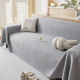 Cooling Comfy Throw Sofa Cover, Textured & Breathable, Multi-Use Decorative Couch Covers for Summer - Ornate Home