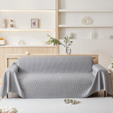 Cooling Comfy Throw Sofa Cover, Textured & Breathable, Multi-Use Decorative Couch Covers for Summer - Ornate Home