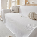 Cooling Comfy Throw Sofa Cover, Textured & Breathable, Multi-Use Decorative Couch Covers for Summer - Ornate Home