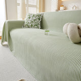 Cooling Comfy Throw Sofa Cover, Textured & Breathable, Multi-Use Decorative Couch Covers for Summer - Ornate Home