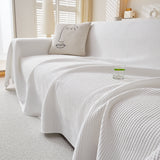 Cooling Comfy Throw Sofa Cover, Textured & Breathable, Multi-Use Decorative Couch Covers for Summer - Ornate Home