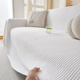 Cooling Comfy Throw Sofa Cover, Textured & Breathable, Multi-Use Decorative Couch Covers for Summer - Ornate Home