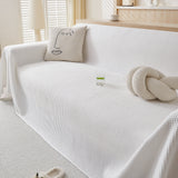 Cooling Comfy Throw Sofa Cover, Textured & Breathable, Multi-Use Decorative Couch Covers for Summer - Ornate Home