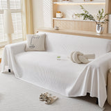 Cooling Comfy Throw Sofa Cover, Textured & Breathable, Multi-Use Decorative Couch Covers for Summer - Ornate Home