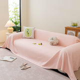 Cooling Embossed Botanical Couch Cover, Soft Ice Silk Furniture Protector for Sofa - Ornate Home