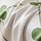 Cooling Four-Leaf Clover Hope Faith Love Luck Summer Comfy Ice Silk Furniture Throw Covers for Sofas - Ornate Home