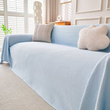 Cooling Ice Silk Knit Couch Cover, Breathable Pet Friendly Soft Throw Cover for Sofas - Ornate Home