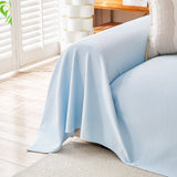 Cooling Ice Silk Knit Couch Cover, Breathable Pet Friendly Soft Throw Cover for Sofas - Ornate Home