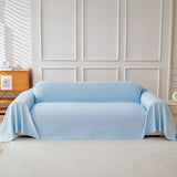 Cooling Ice Silk Knit Couch Cover, Breathable Pet Friendly Soft Throw Cover for Sofas - Ornate Home