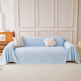 Cooling Ice Silk Knit Couch Cover, Breathable Pet Friendly Soft Throw Cover for Sofas - Ornate Home