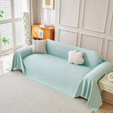Cooling Ice Silk Knit Couch Cover, Breathable Pet Friendly Soft Throw Cover for Sofas - Ornate Home