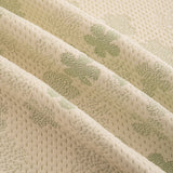 Cooling Ice Silk Sofa Cover Blanket, Floral Soft Silky Breathable Couch Throw Cover - Ornate Home