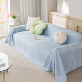 Cooling Ice Silk Sofa Throw Cover, Summer Diamond Textured Furniture Protector Blanket - Ornate Home