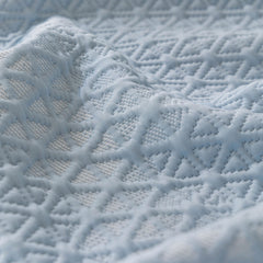 Cooling Ice Silk Sofa Throw Cover, Summer Diamond Textured Furniture Protector Blanket - Ornate Home
