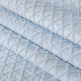 Cooling Ice Silk Sofa Throw Cover, Summer Diamond Textured Furniture Protector Blanket - Ornate Home