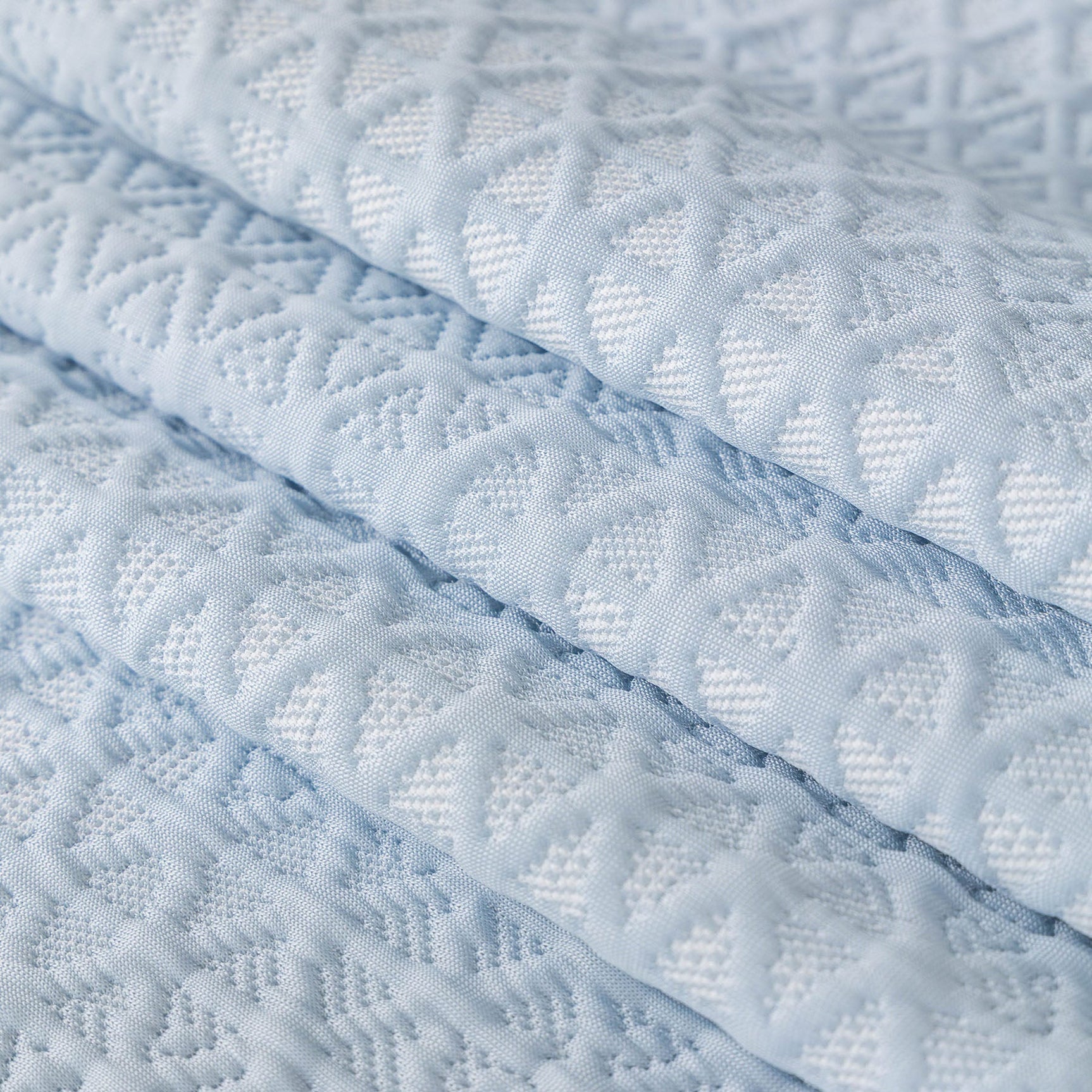 Cooling Ice Silk Sofa Throw Cover, Summer Diamond Textured Furniture Protector Blanket - Ornate Home