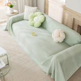 Cooling Ice Silk Sofa Throw Cover, Summer Diamond Textured Furniture Protector Blanket - Ornate Home