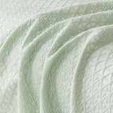Cooling Ice Silk Sofa Throw Cover, Summer Diamond Textured Furniture Protector Blanket - Ornate Home