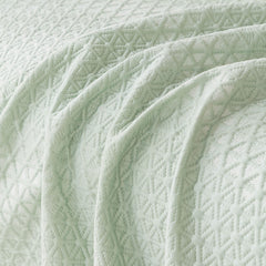 Cooling Ice Silk Sofa Throw Cover, Summer Diamond Textured Furniture Protector Blanket - Ornate Home