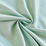 Cooling Ice Silk Soft Sofa Cover Blanket, Woven Geometric Textured Modern Couch Cover - Ornate Home
