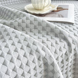 Cooling Textured Sofa Cover Washable Soft Couch Throw Blanket for Summer & Pets - Ornate Home