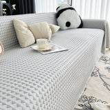 Cooling Textured Sofa Cover Washable Soft Couch Throw Blanket for Summer & Pets - Ornate Home